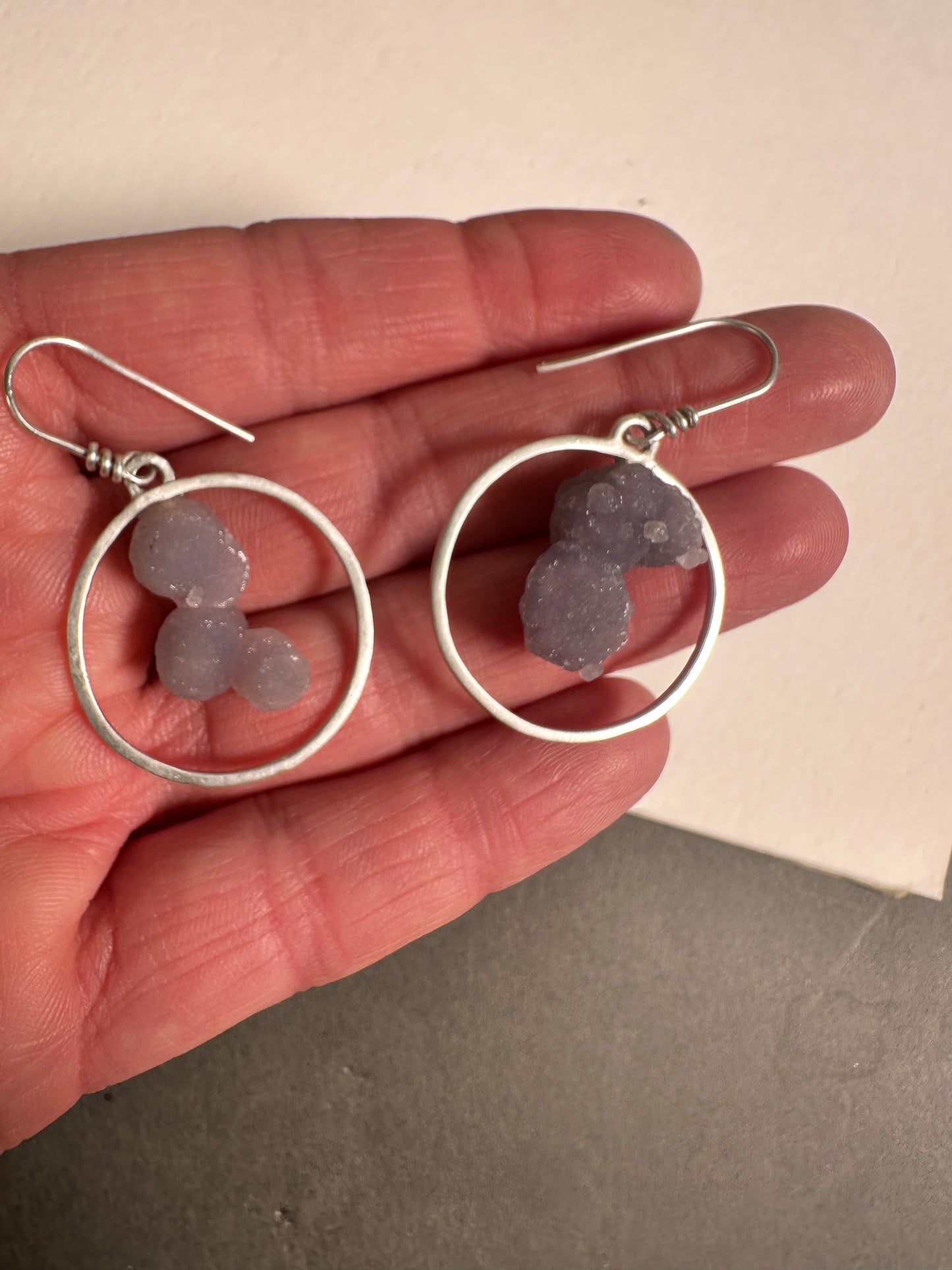 Grape agate clusters