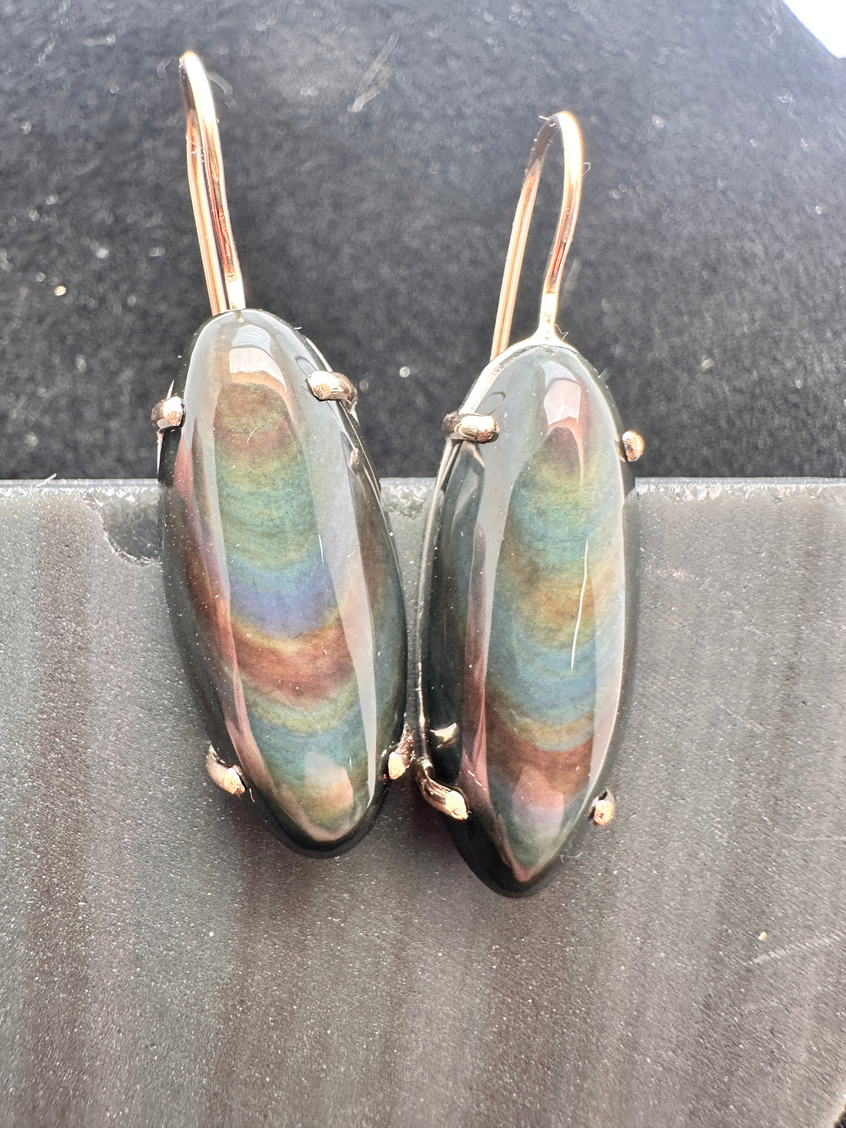 Rainbow obsidian