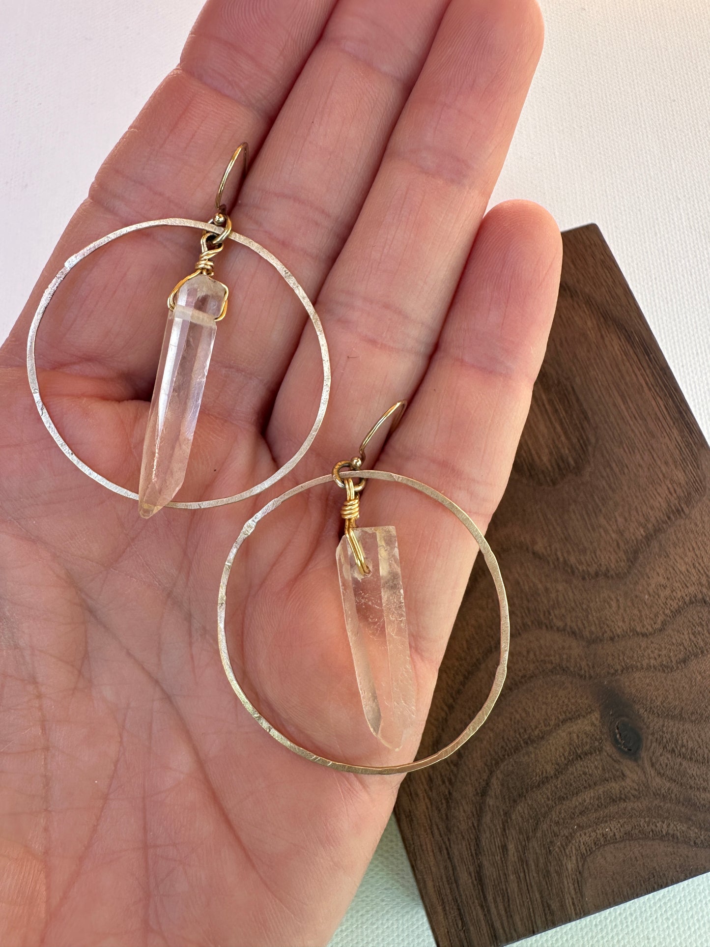 Quartz point hoops