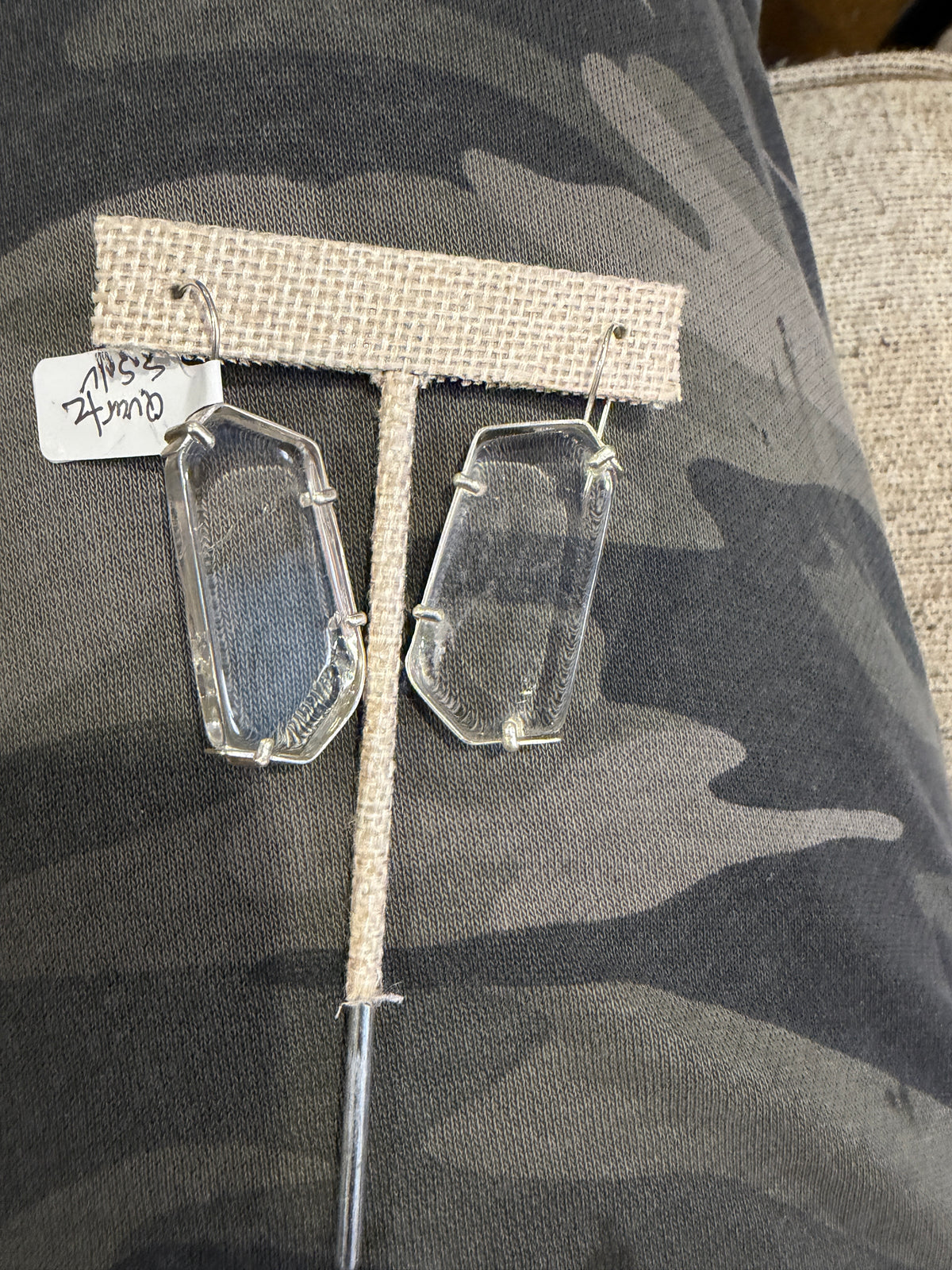Quartz slice - prong