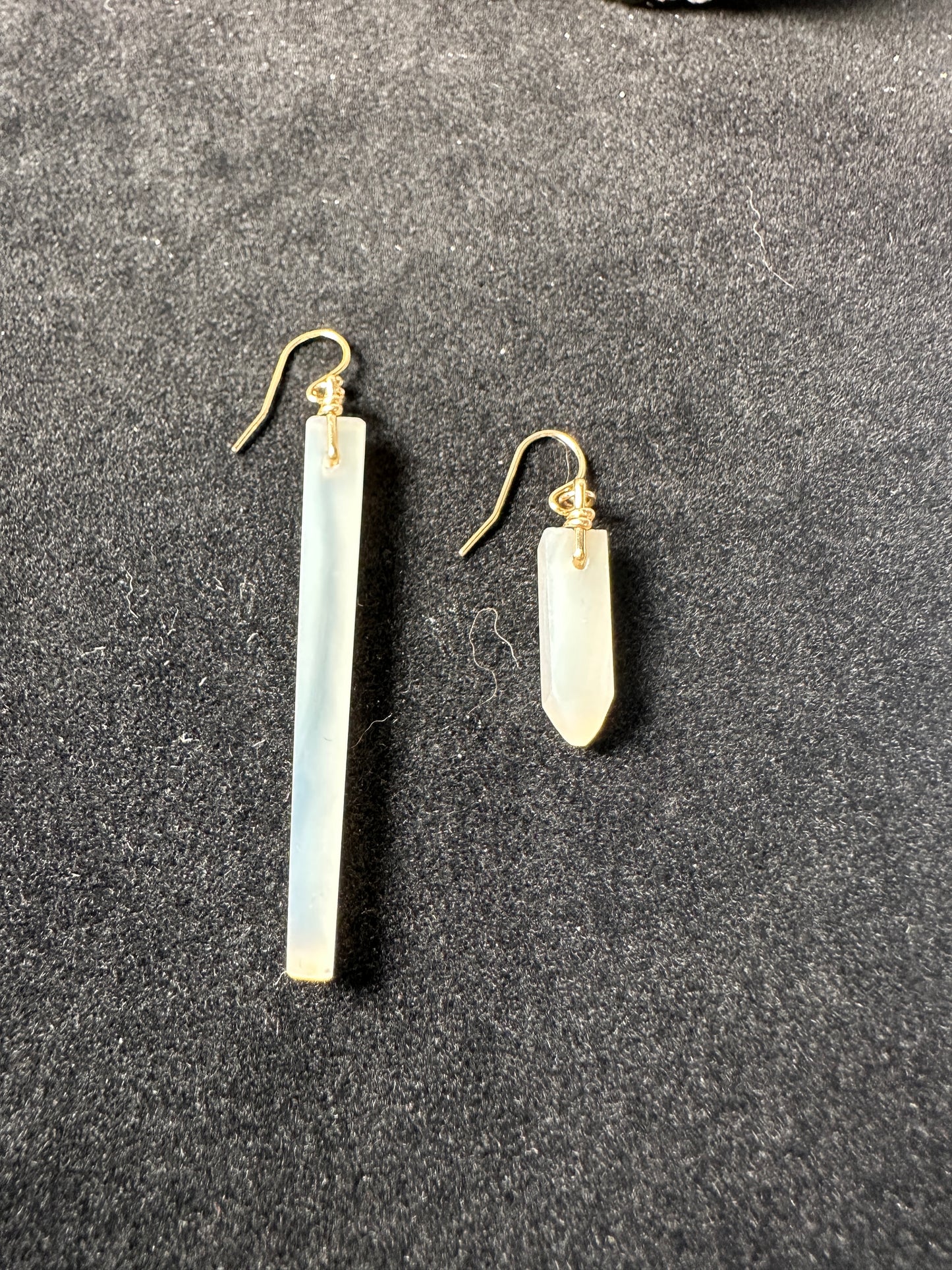 Agate sister earrings