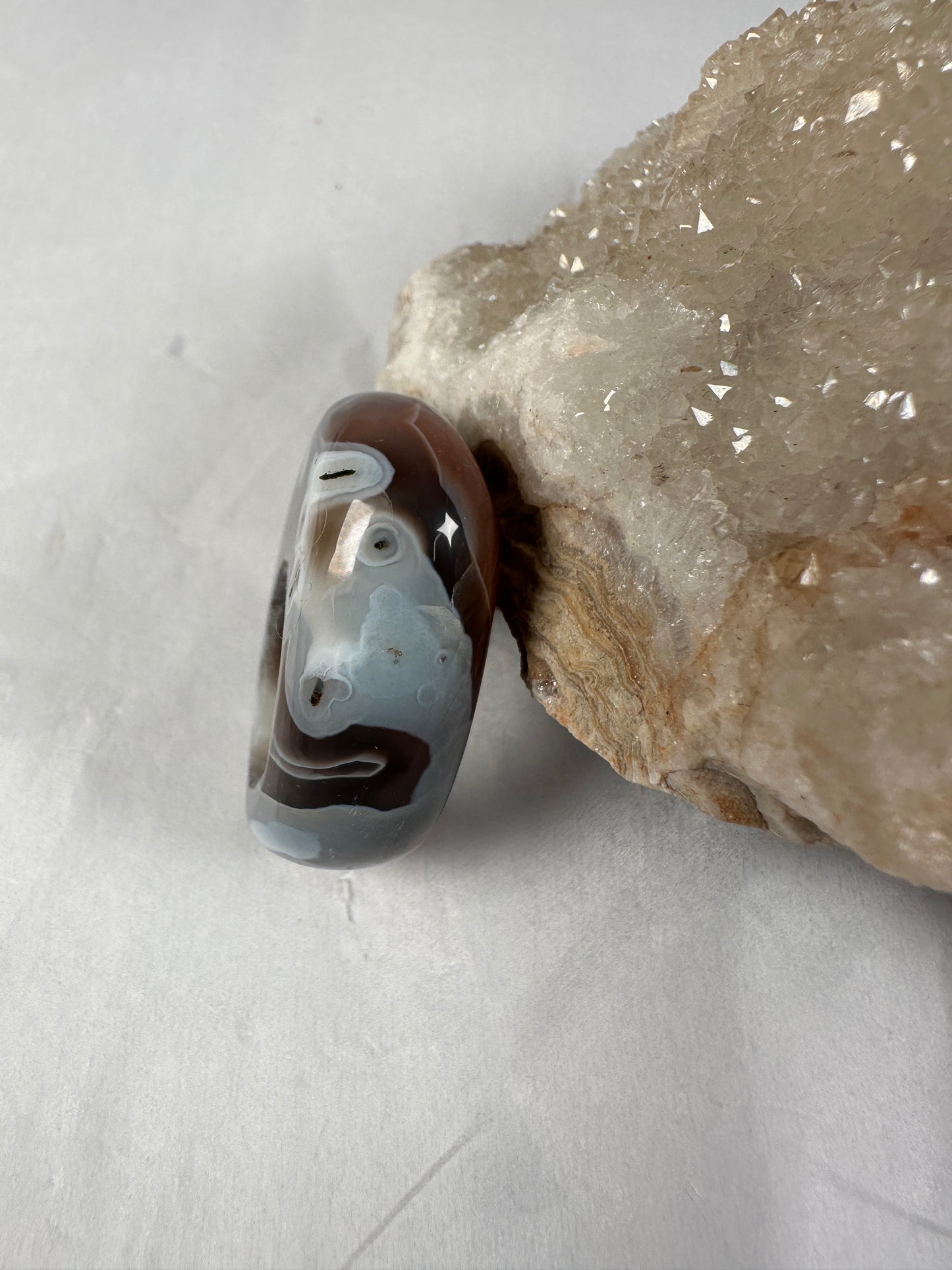 Lake Superior agate ring
