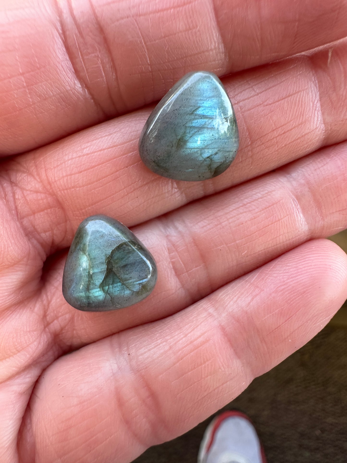Labradorite - studs