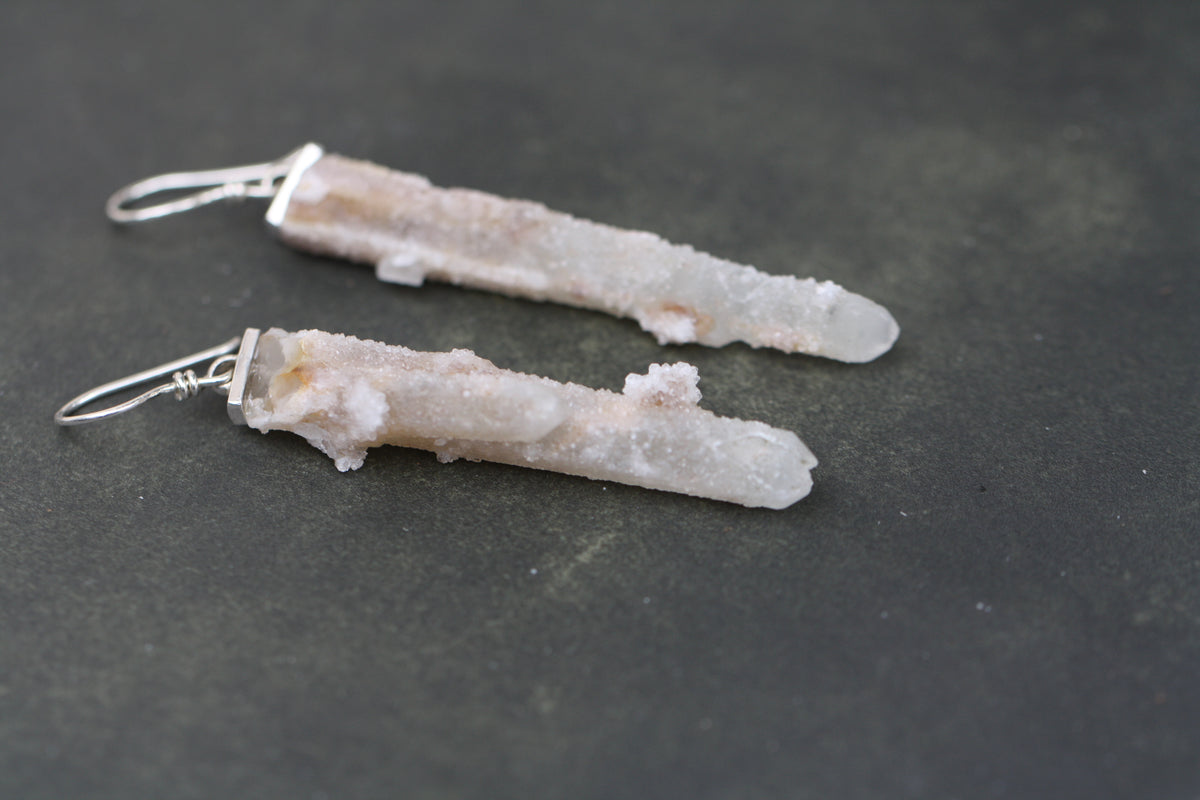 witch finger points - ear wire