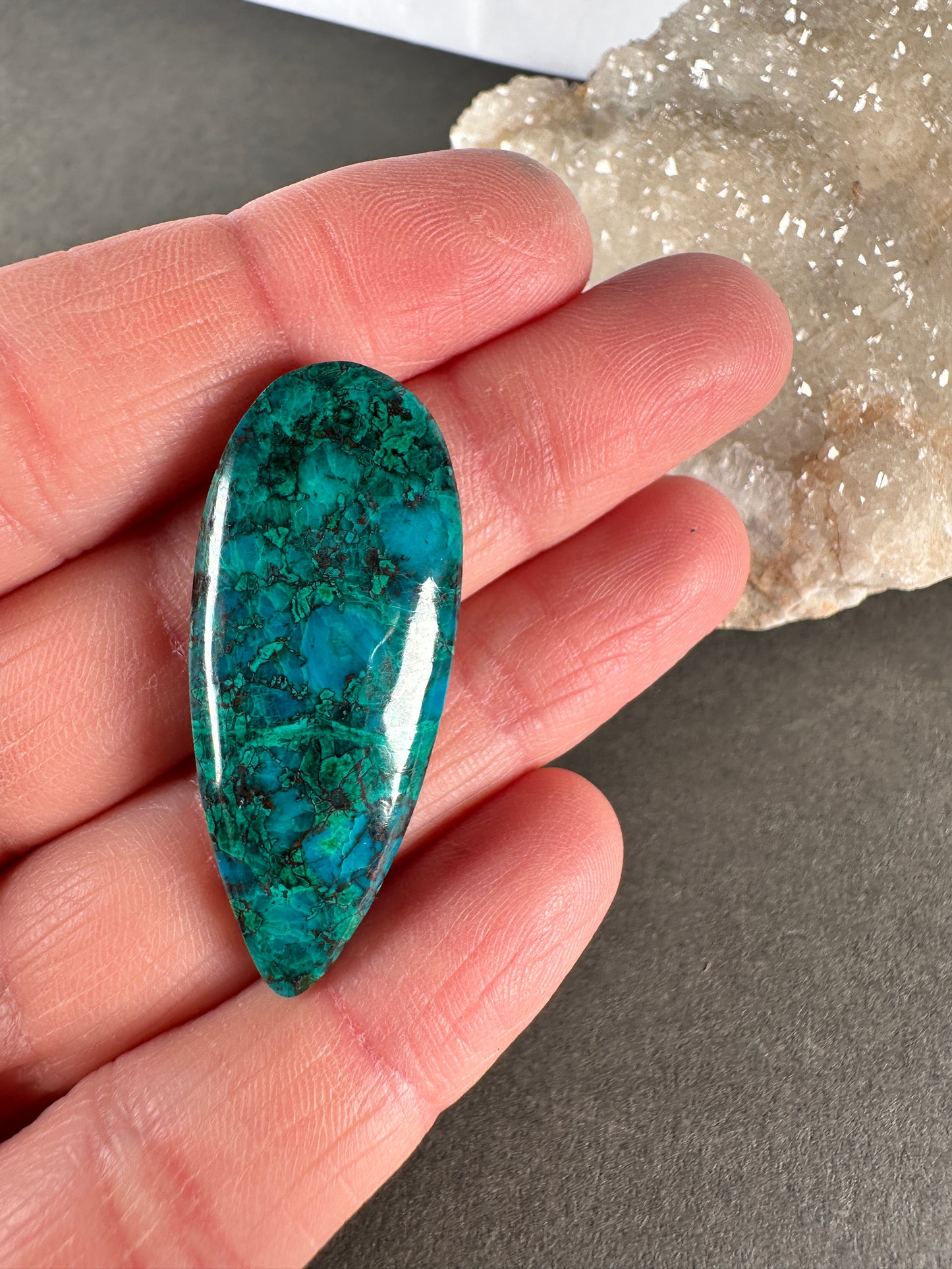 Chrysocolla & Malachite - old stock