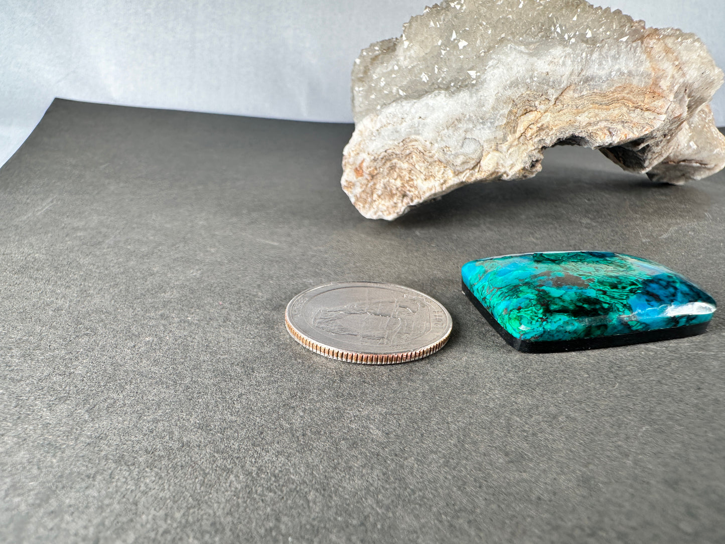 Chrysocolla & Malachite - old stock