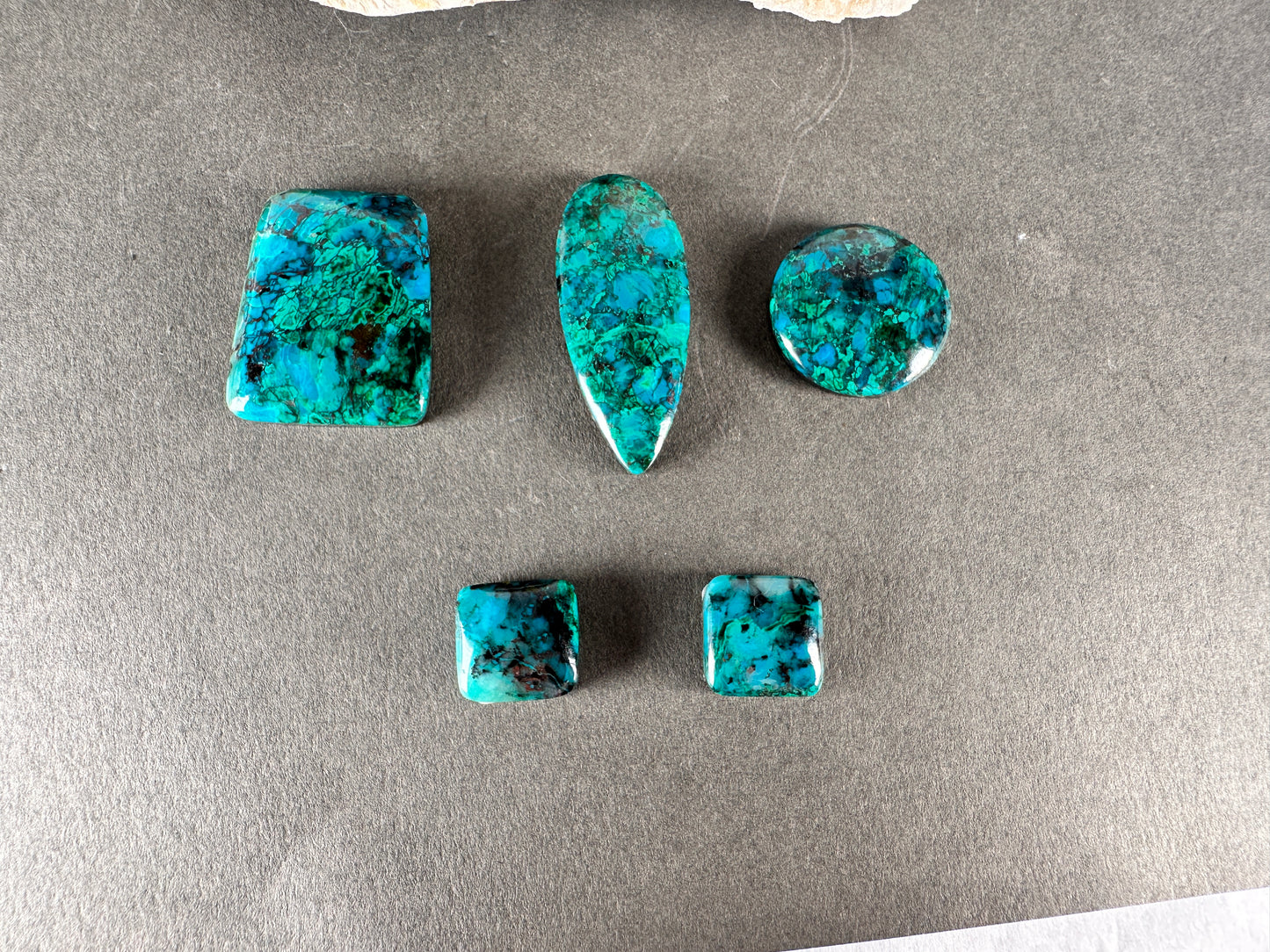 Chrysocolla & Malachite - old stock
