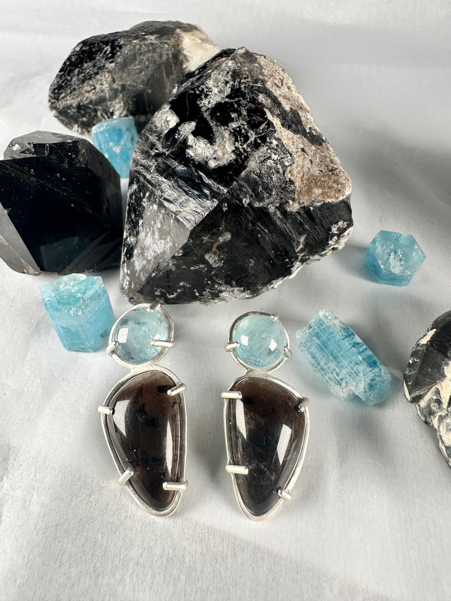 Mt. Antero - aquamarine and smoky quartz