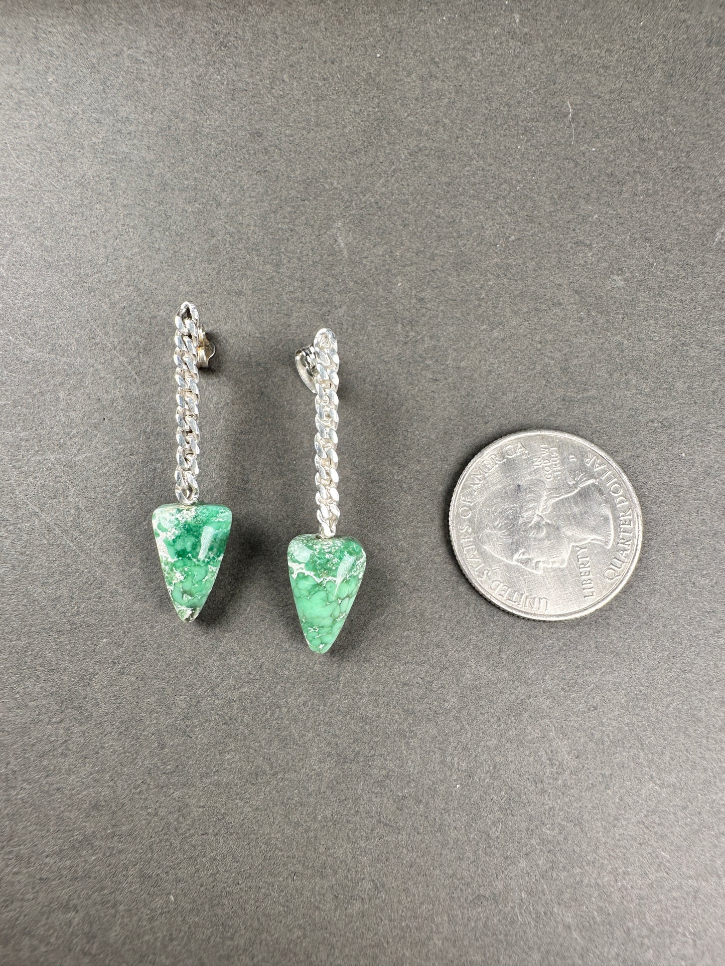 Variscite pendulums