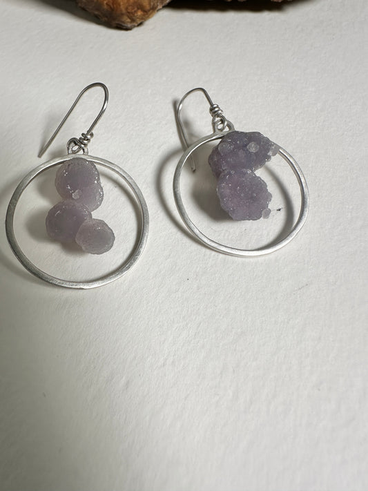 Grape agate clusters
