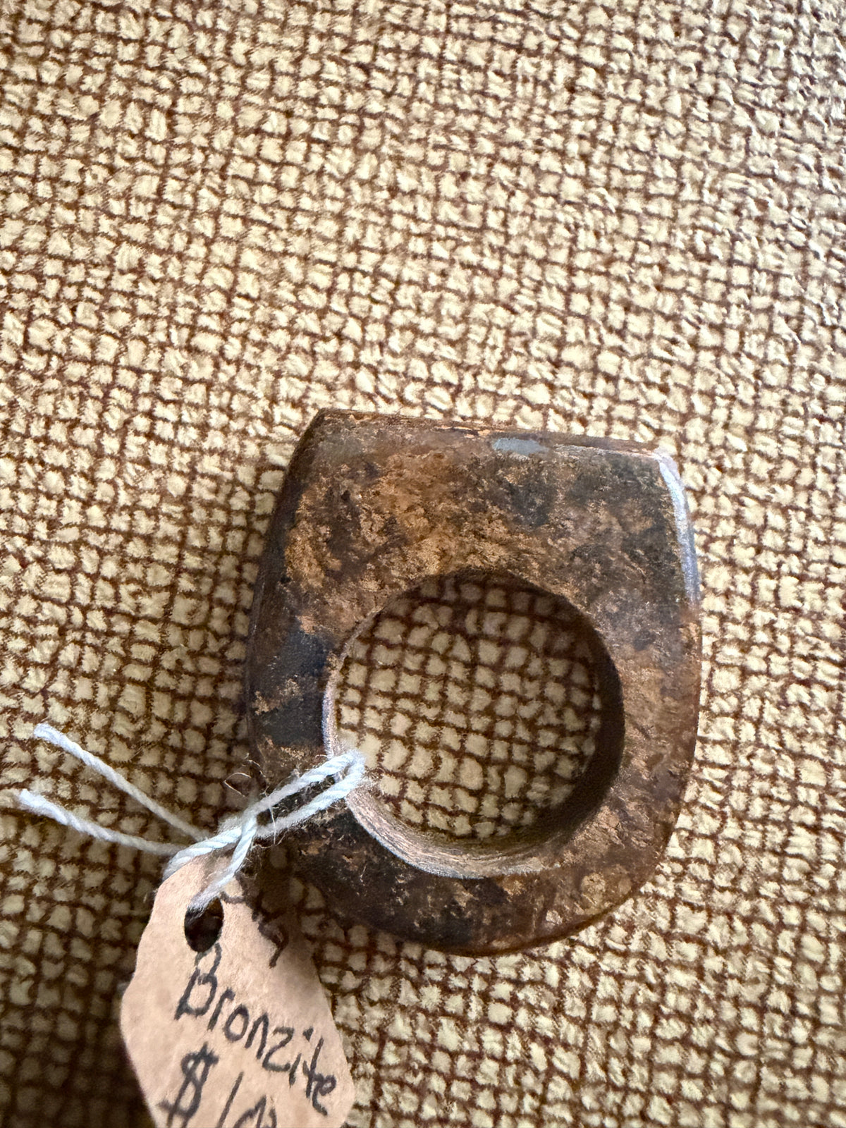 Bronzite ring