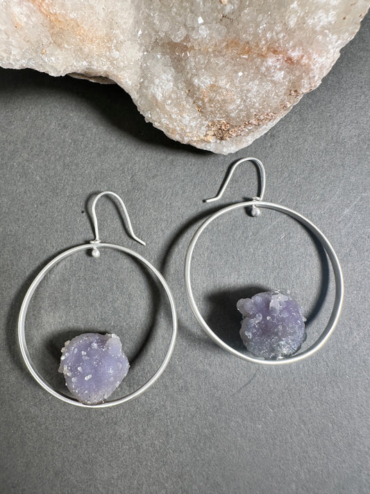 Grape agate spinners