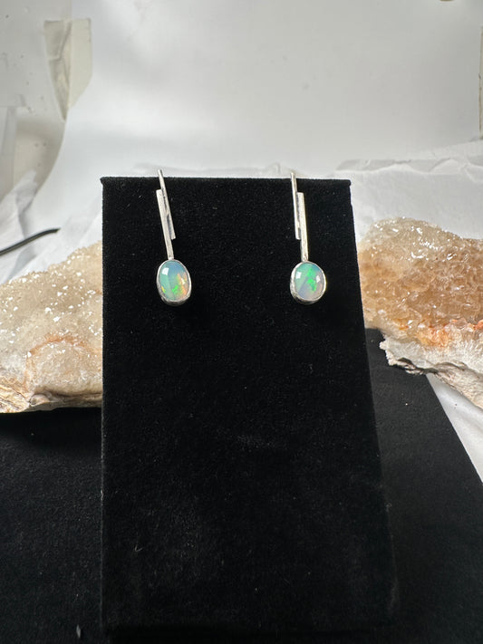 Opal Pendulum earring