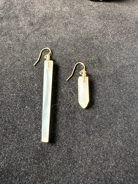 Agate sister earrings