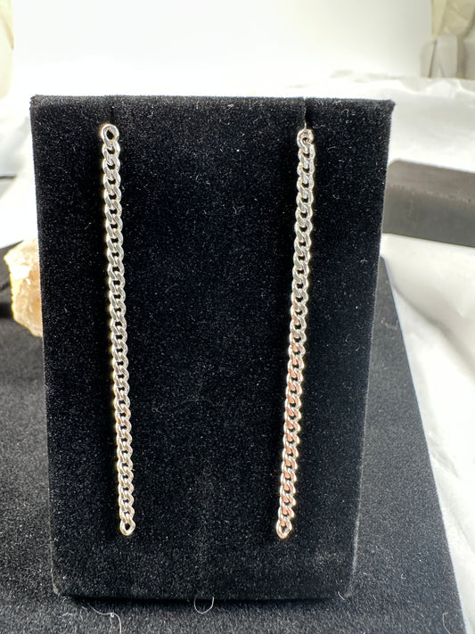 Silver dangle chain