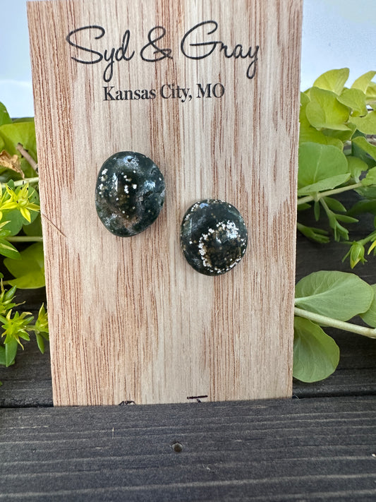 Ocean jasper - studs