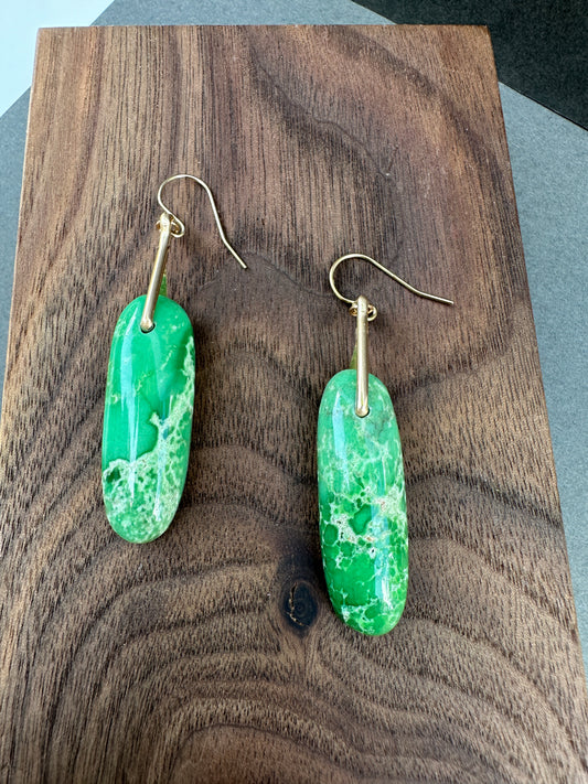 Variscite drops