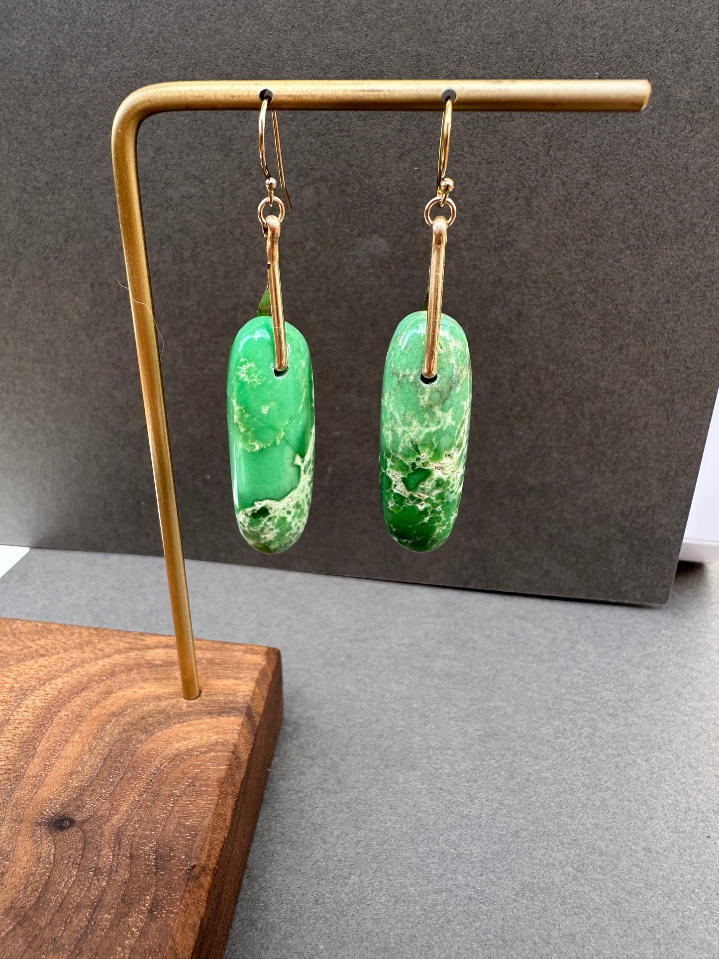 Variscite drops