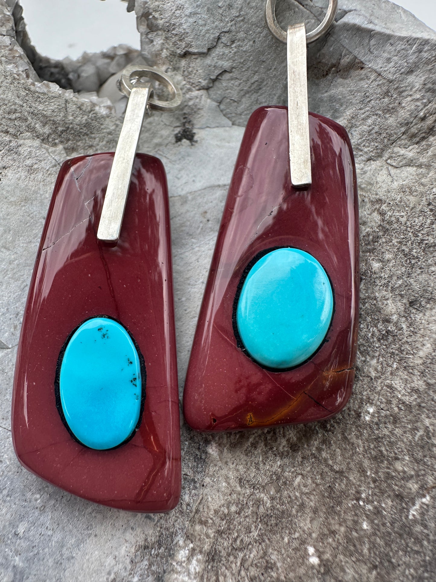 Mookaite & Turquoise - inset