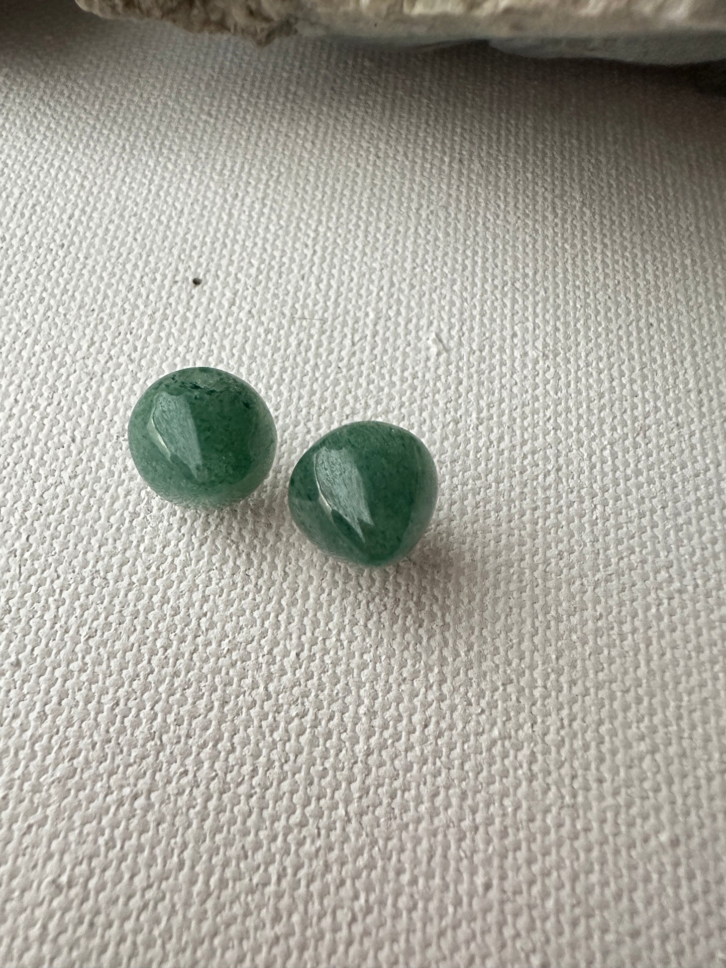 Green Aventurine - cone stud