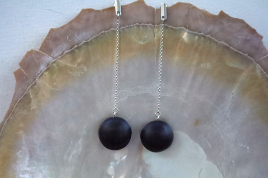 Obsidian dot - matte