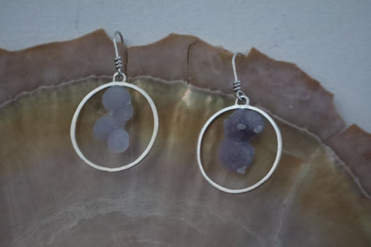 Grape agate clusters