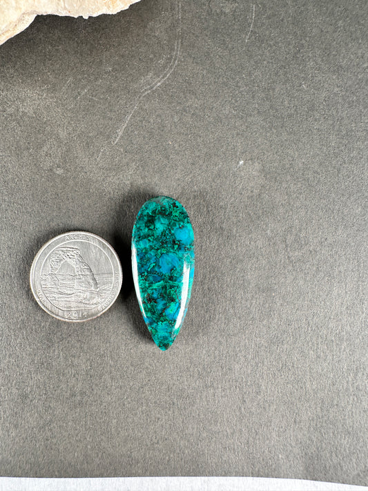 Chrysocolla & Malachite - old stock