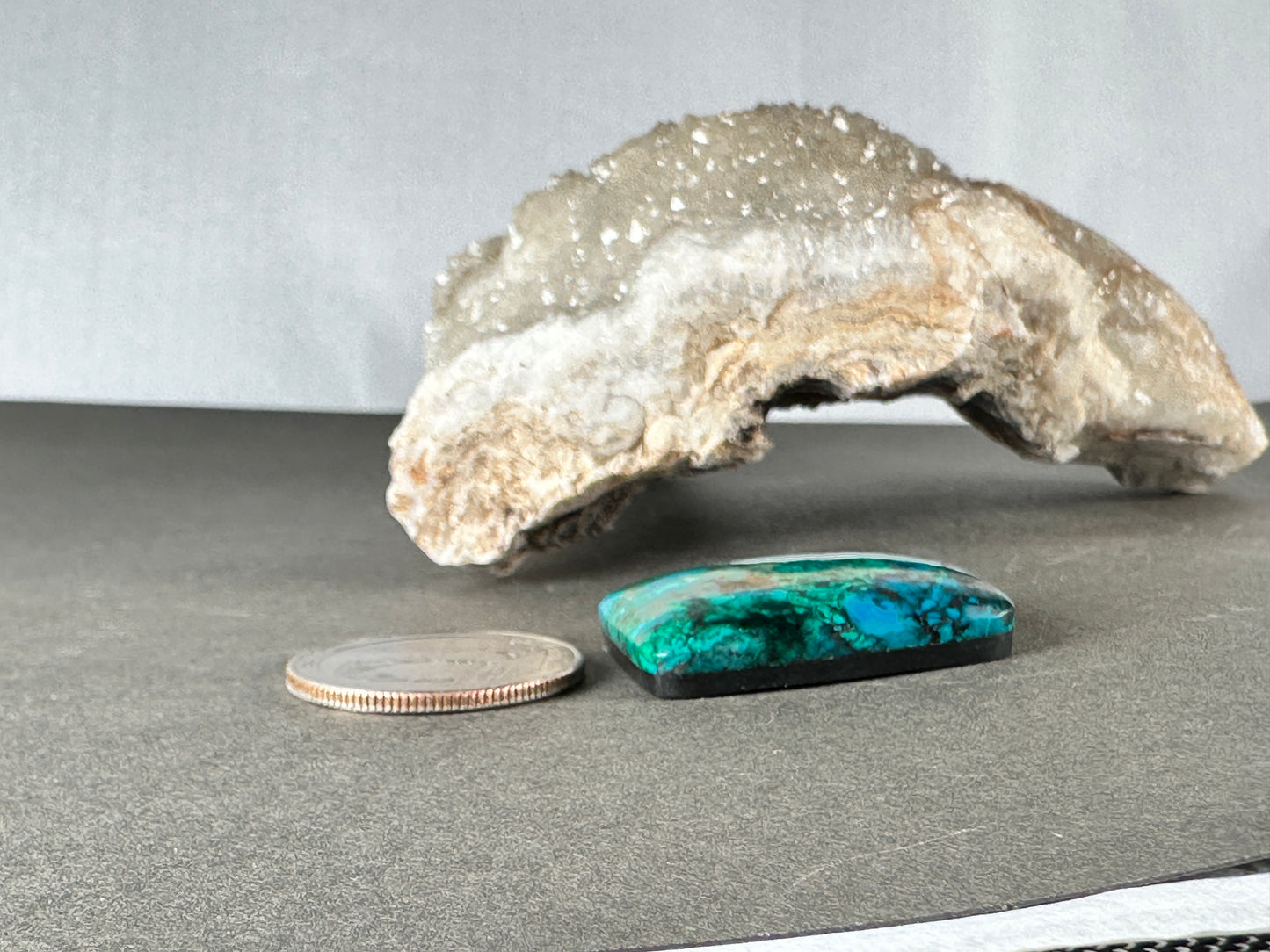 Chrysocolla & Malachite - old stock