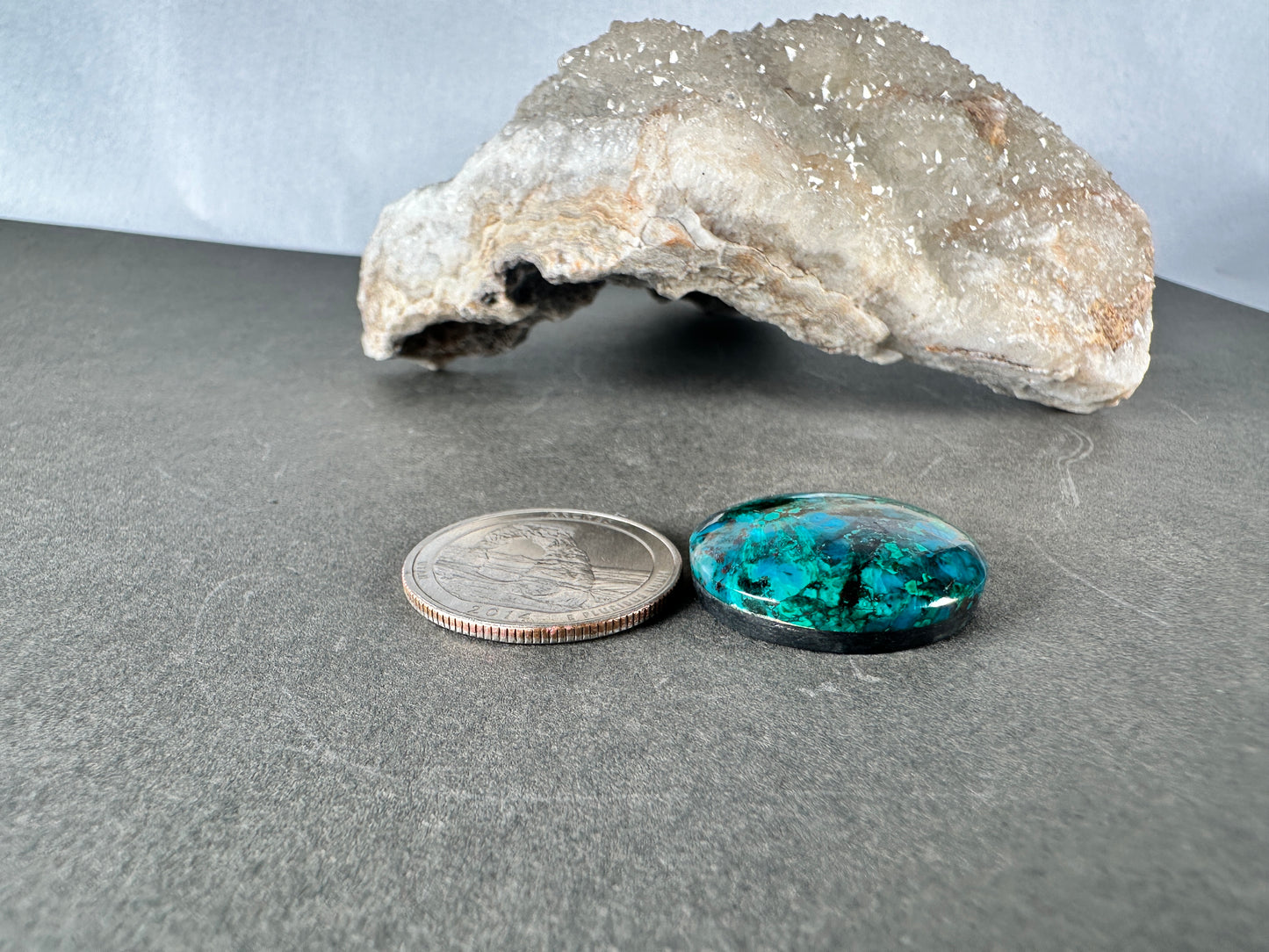 Chrysocolla & Malachite - old stock
