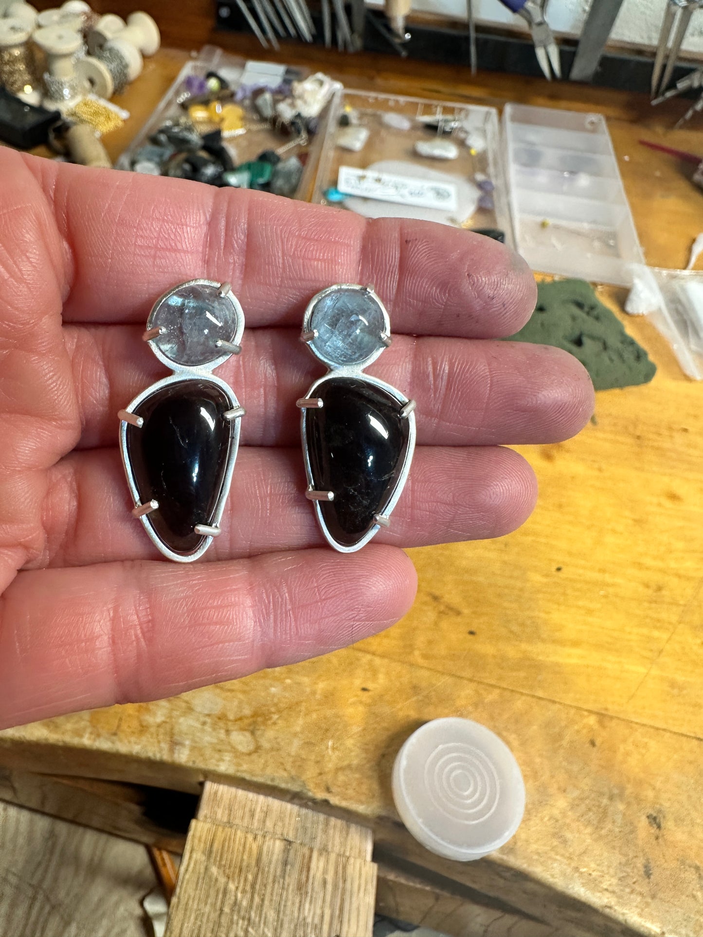 Mt. Antero - aquamarine and smoky quartz