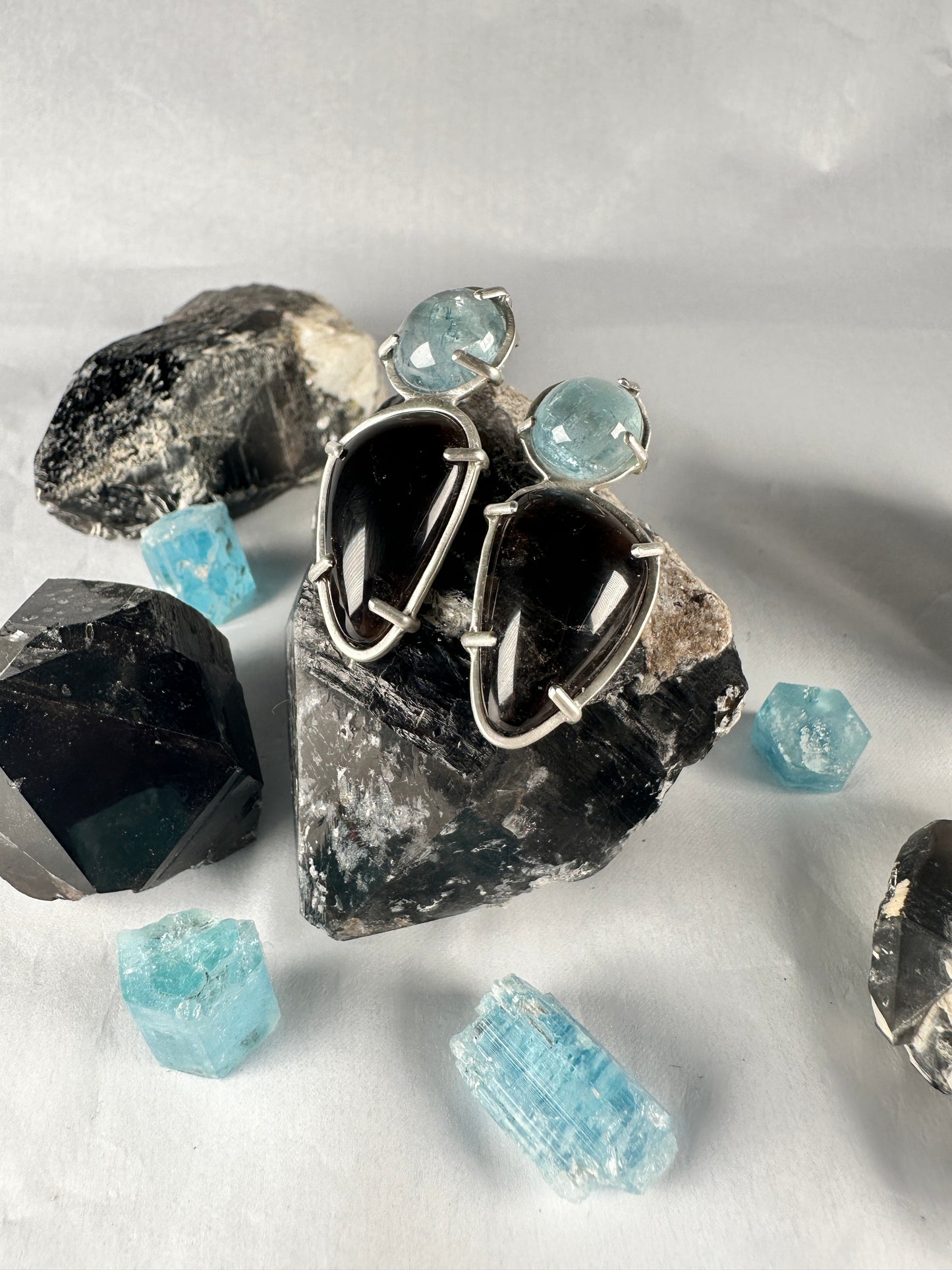 Mt. Antero - aquamarine and smoky quartz