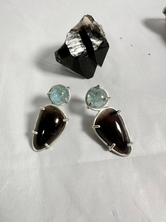 Mt. Antero - aquamarine and smoky quartz
