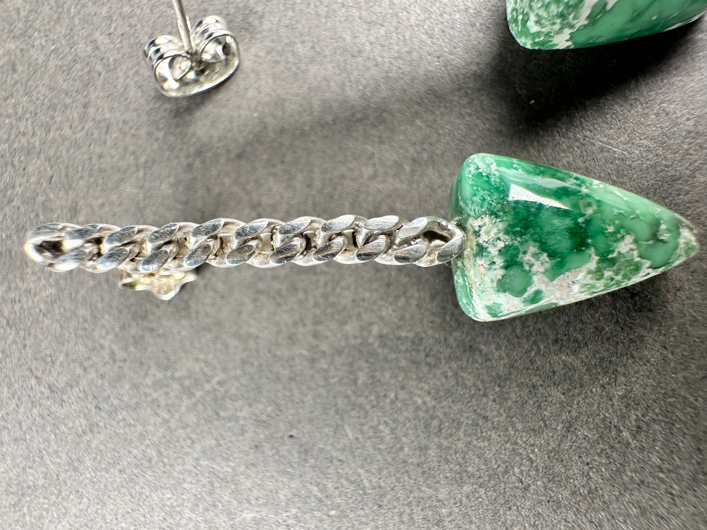 Variscite pendulums